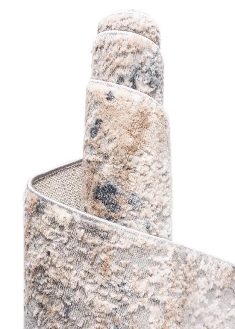 Area rug new atlanta collection 5x7 color grey/beige 