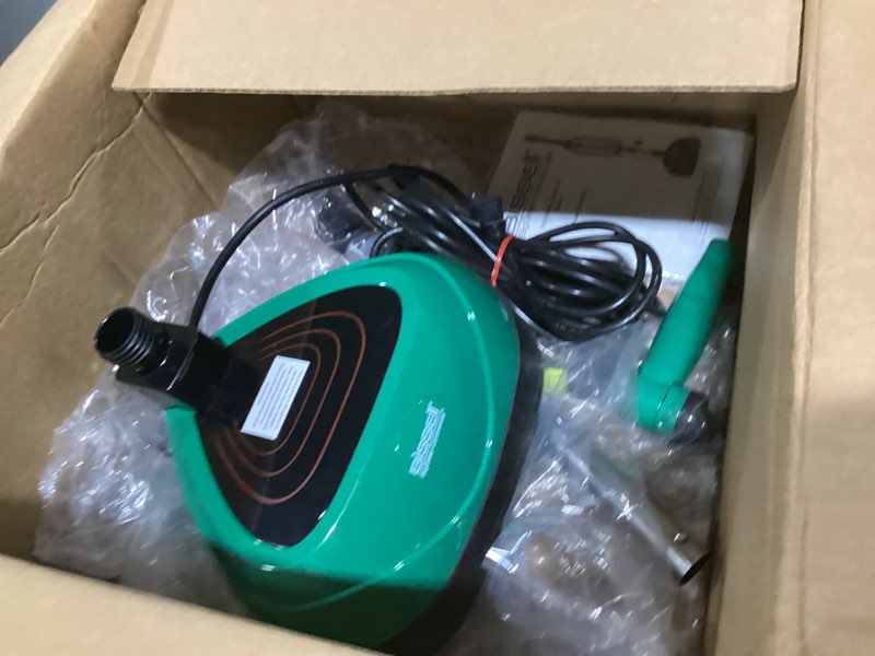 Condition photo showing As Is for bissell commercial biggreen bgfs650 hercules scrub and clean floor machine, green janitorial supply