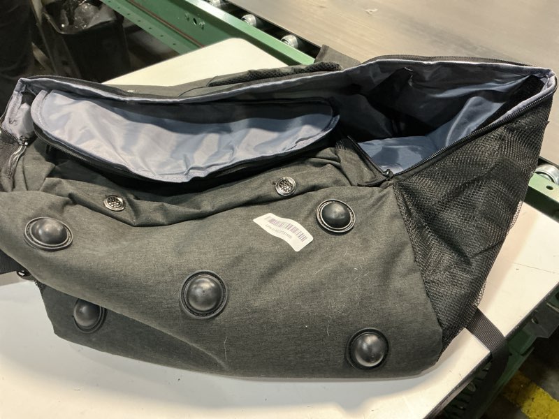 Condition photo showing As Is for Bosynoy 2 Ball Bowling Backpack, Extra Large Bowling Ball Bag Totes with Protective Foam Padded, Accessory Pouch & Shoe Compartment Fits Up to Mens Size 16, Black