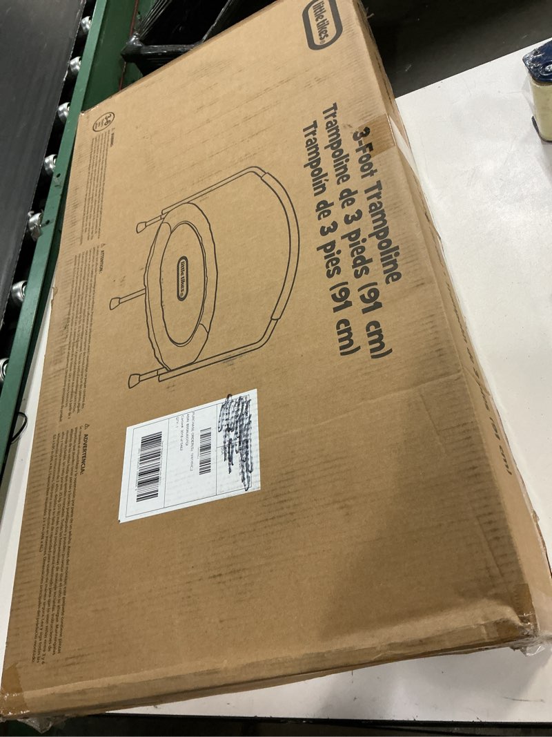 Condition photo showing New/Like New for little tikes 3' trampoline – (amazon exclusive)