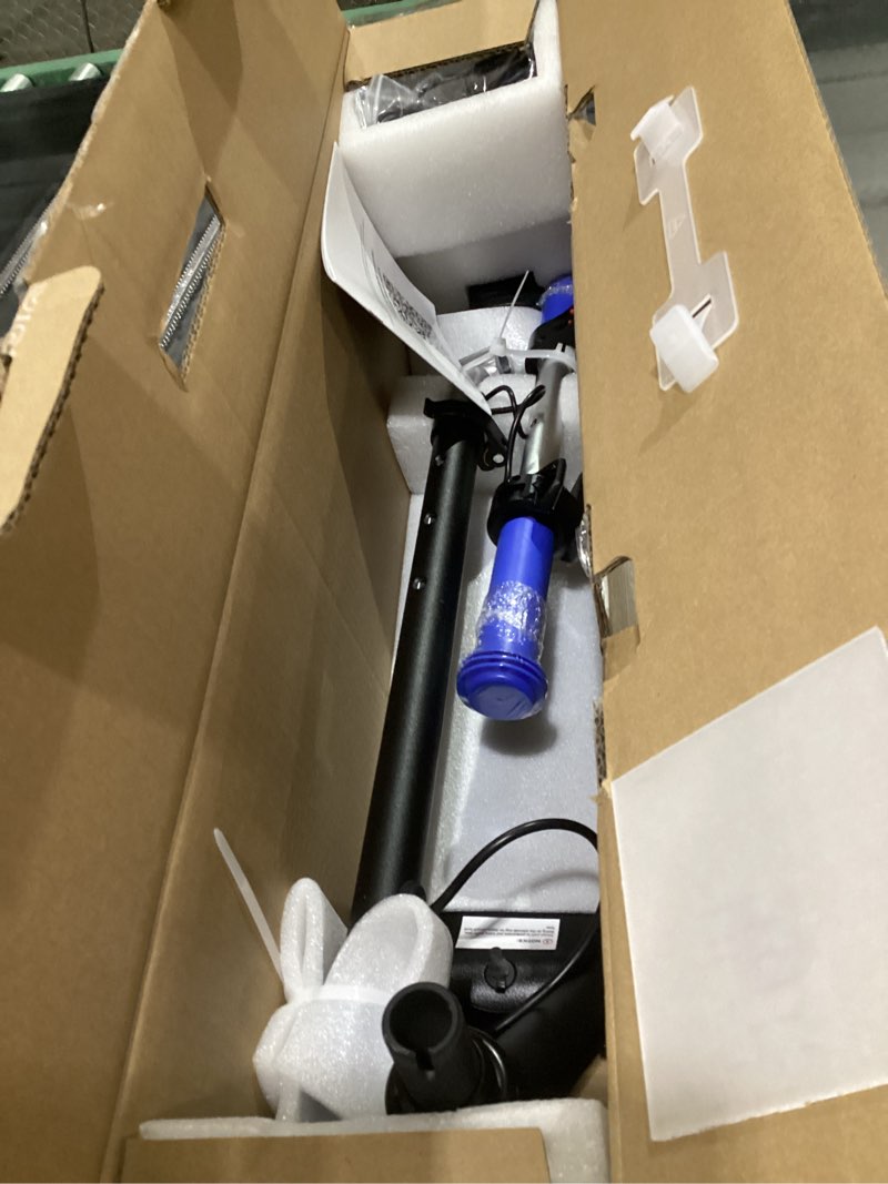 Condition photo showing As Is for Gyroor H30 Max Electric Scooter for Kids, LED Dispaly, 150W Powerful Motor, Dual Brake System, Adjustable Height and Speed, Best Presents for Kids H30Max-Blue