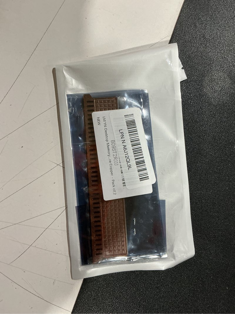 Condition photo showing Good Condition for desktop memory ram cooler heat sink pure copper - pack of 2