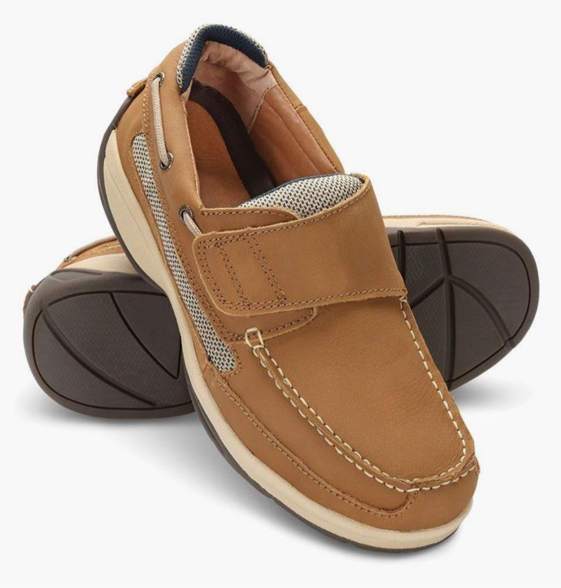 The Adjustable Width Neuropathy Deck Shoes,11