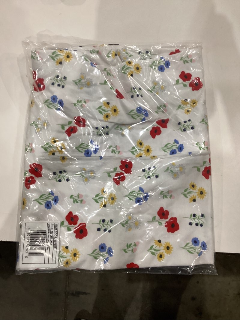 Condition photo showing As Is for Hudson Baby Unisex Baby Long Sleeve Cotton Jersey Sleeping Bag Wildflower 18-24 Months