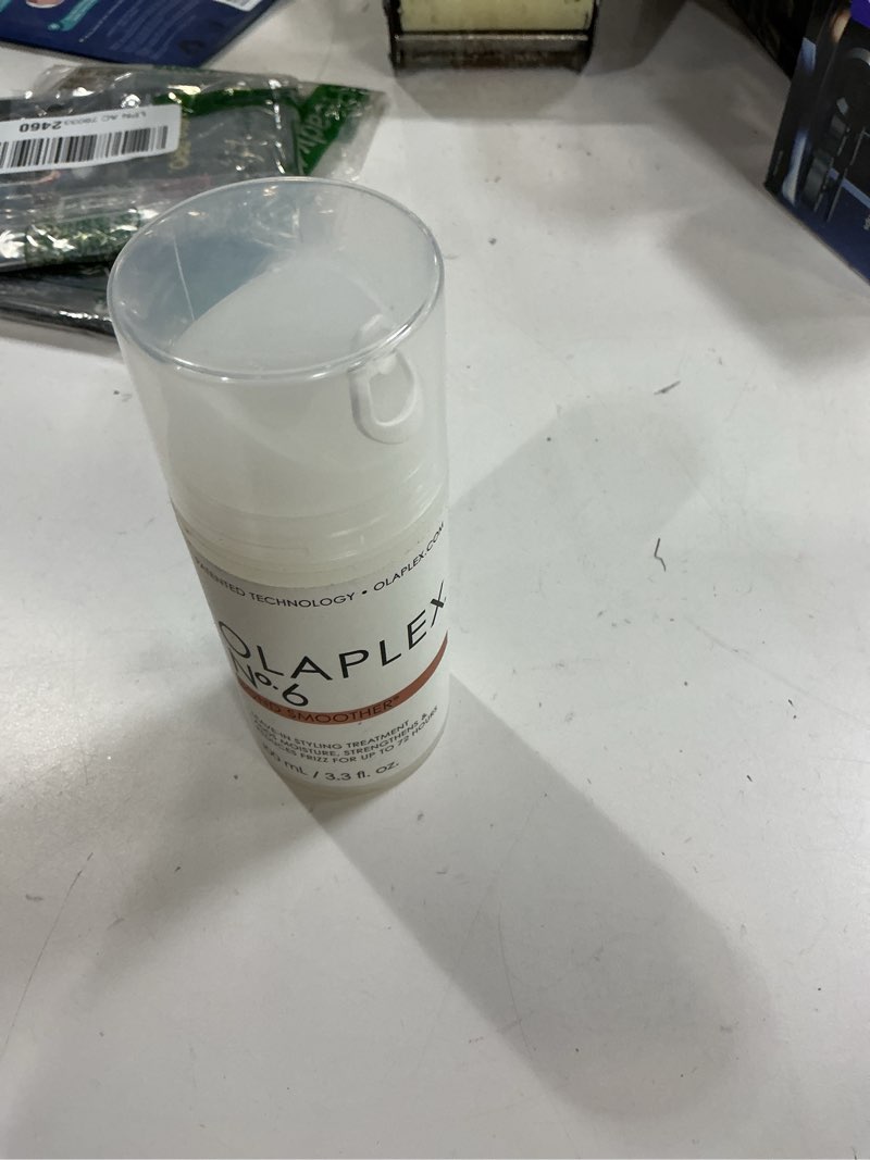 Condition photo showing New/Like New for Olaplex No. 6 Bond Smoother, Leave-In Styling Hair Cream Treatment, Smooths, Conditions, & Strengthens, Frizz Control for Up to 72 Hours, For All Hair Types, 3.3 fl oz