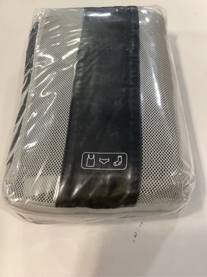 Condition photo showing New/Like New for 10 set compression packing cubes for travel essentials,compressible expandable packing cubes for suitcase,olarhike luggage organizer bags for travel,handy helper for organizing clothes(black) black 10 set