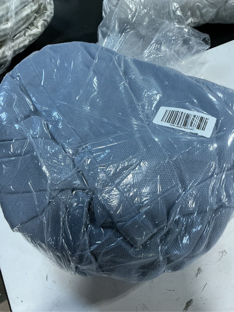 Condition photo showing Good Condition for luxury organic cotton bed blanket, full/queen, mineral