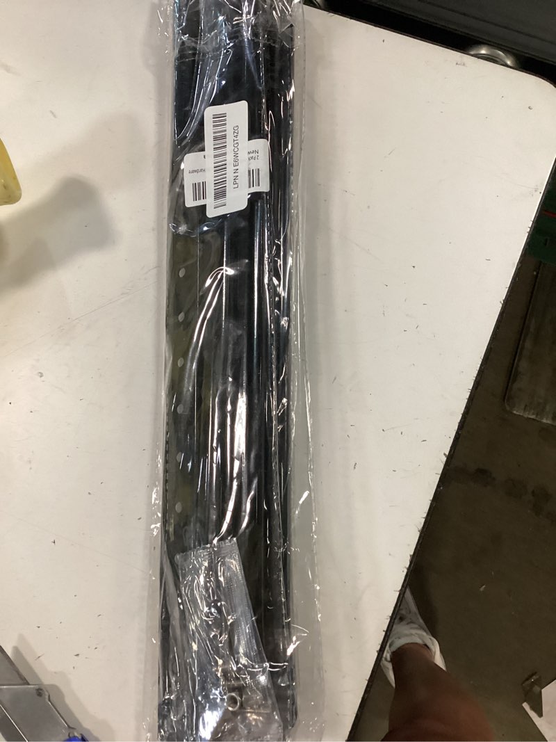 Condition photo showing New/Like New for 2 pack heavy duty metal thick stake for yard signs, 51 inches long metal posts with hardware
