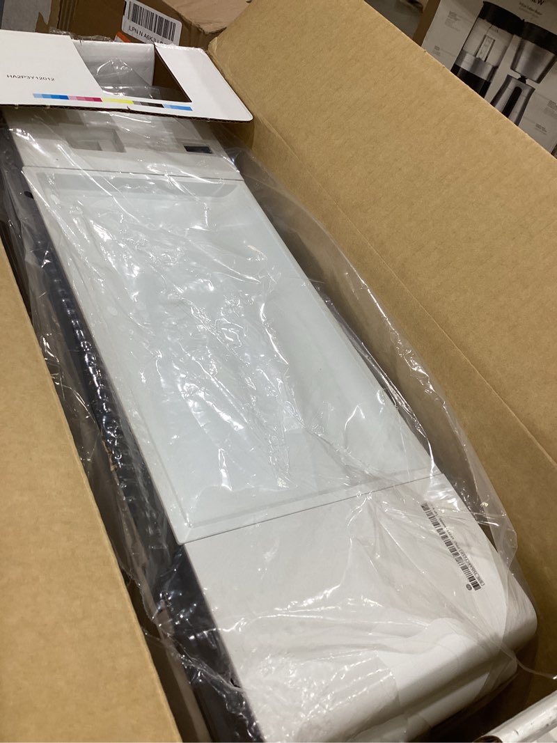 Condition photo showing As Is for hp smart tank 5000 wireless all-in-one ink tank printer, scanner, copier with 2 years of ink included, best-for-home, cartridge-free, refillable, ai-enabled, an ecotank alternative (5d1b6a)