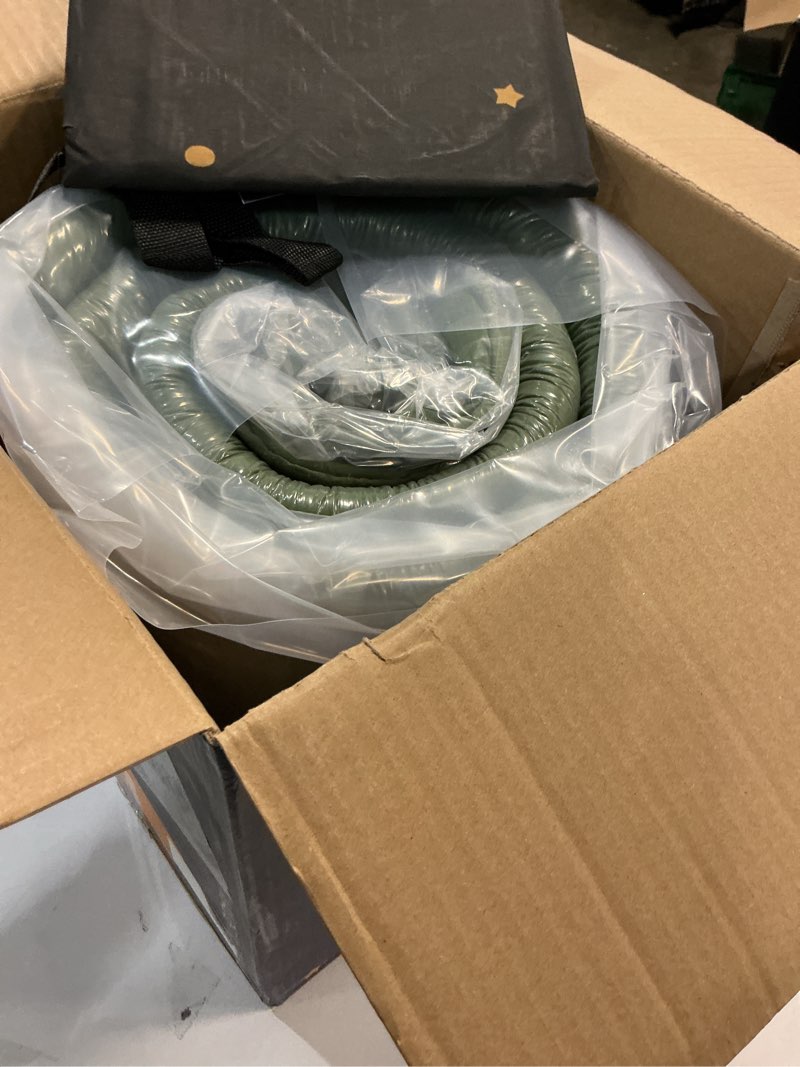 Condition photo showing New/Like New for maxyoyo japanese futon mattress twin size floor mattress, thicken tatami mat sleeping pad roll up mattress floor bed folding couch bed mattress pad for guest room, green, twin green twin