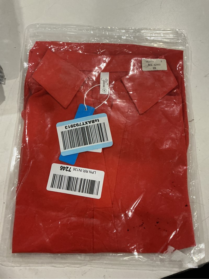 Condition photo showing Good Condition for yincro women swimsuit cover up shirt 2026 tassel beach bathing suit for swimwear bikini dress 3x-large red