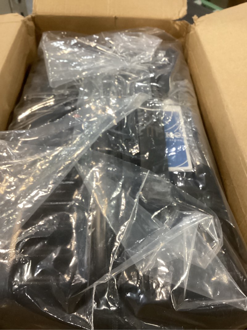 Condition photo showing New/Like New for lekebobor 16 inch small carry on luggage with wheels, airline approved hard shell suitcase with tsa lock front pocket for travel for women men, black black 16 inch