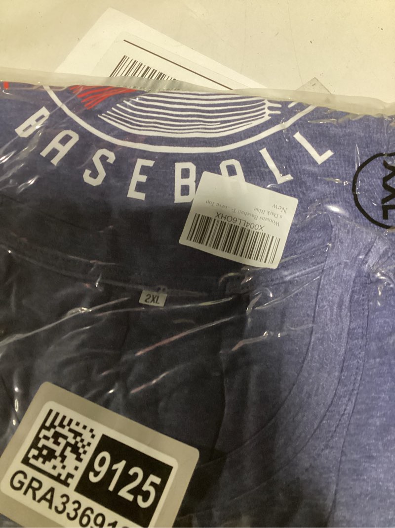 Condition photo showing New/Like New for LOTUCY Baseball Shirts for Women Oversized Game Day Sports Fan Shirt Baseball Mama Casual Short Sleeve Tee Small Apricot