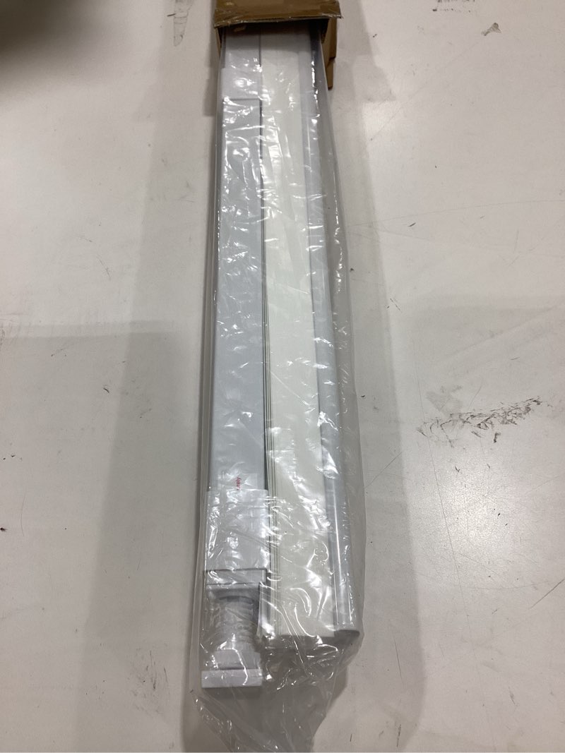 Condition photo showing Good Condition for lazblinds cordless cellular shades, no tools no drill light filtering honeycomb shades pleated blinds for windows, 34.5'' w x 48'' h, white light filtering-white 34 1/2'' w x 48'' h