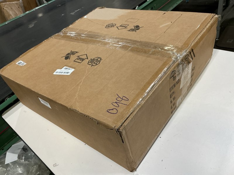 Condition photo showing New/Like New for YYJLX 6 Light Modern Crystal Oil Rubbed Bronze Metal Semi Flush Mount Ceiling Light Fixture E26 Indoor Round Ceiling Lamp for Dining, Living, Foyer, Kitchen, Bedroom