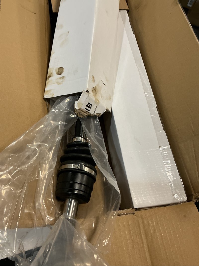 Condition photo showing As Is for scitoo cv axle shaft assembly 2002-2006 fits for yamaha big bear 400 front left right 5fu-f510f-00-00 5gh-2510j-00-00