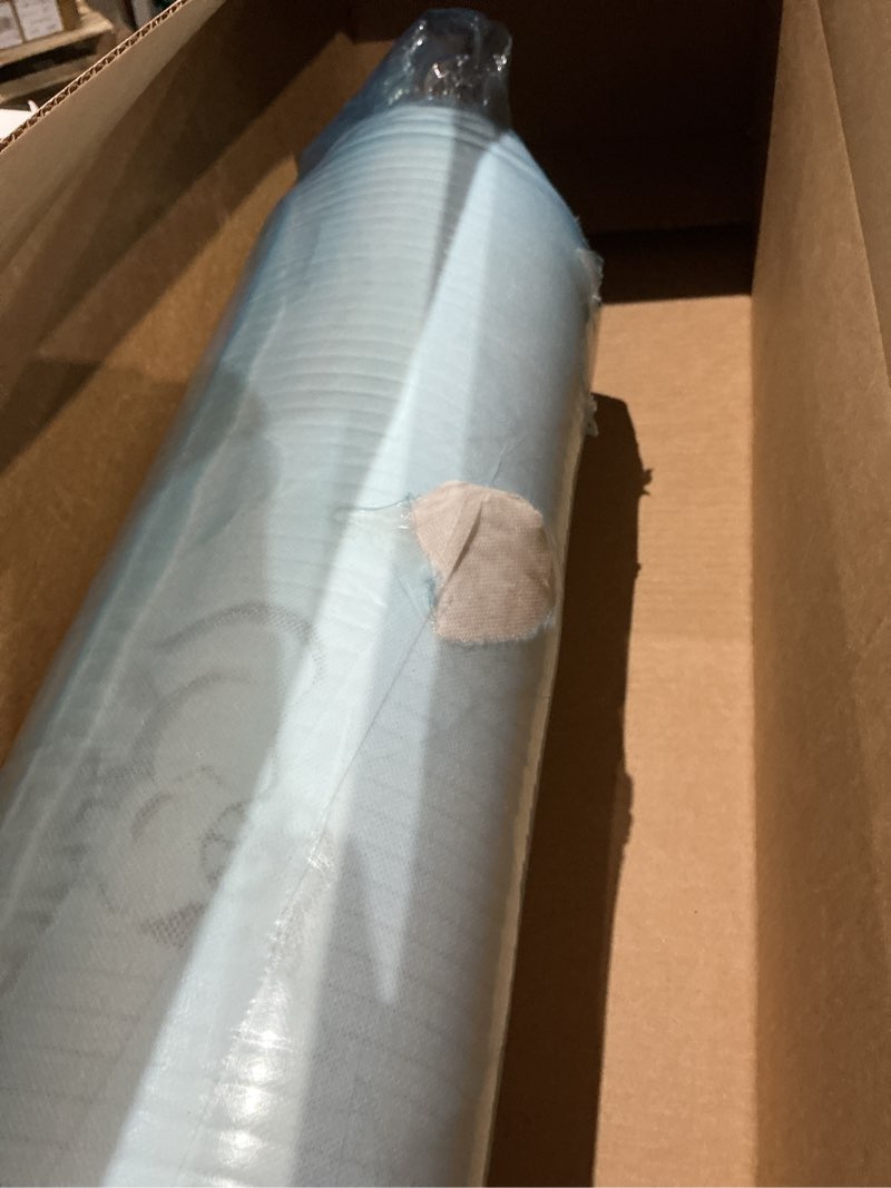 Condition photo showing Good Condition for letmxiu premium crib & toddler mattress,100% knitted fabric, premium fleece surface-hypoallergenic, 5" thick firm soft crib mattress, non-toxic - fits standard cribs & toddler beds simple 52" x 27.6" x 5"