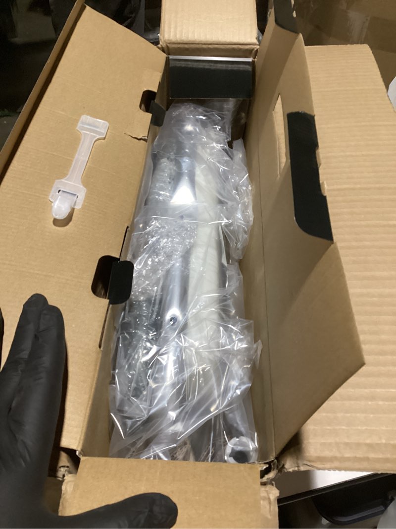 Condition photo showing Good Condition for Medline Shower Chair for Elderly, Seniors, Adults & Disabled - Heavy Duty Shower Seat with Padded Arms and Back for Inside Shower, Adjustable Height Bath Stool for Bathtub, 350 lb, Slip Resistant White