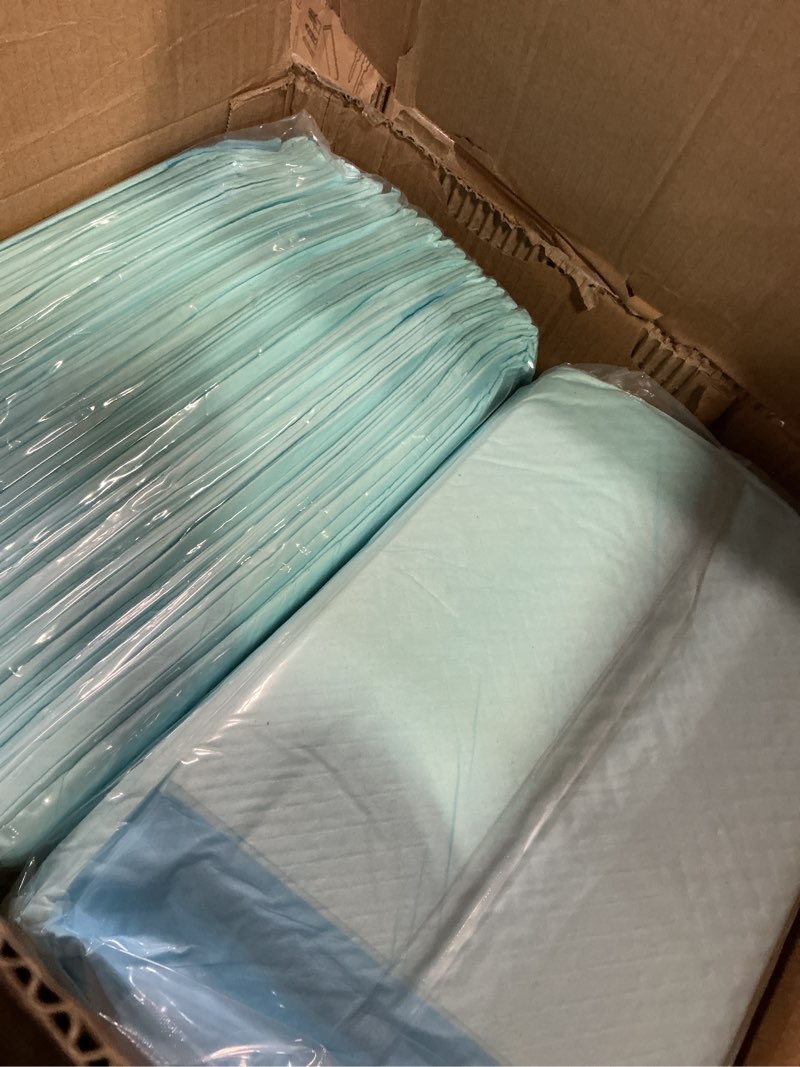 Condition photo showing Good Condition for Puppy Pee Pads for Dogs Extra Large 31"x47" 100 Count, Leak-Proof & Super Absorbent, Thicken Disposable Potty Training Pads for Doggie Cats Rabbits, Quick Dry Pet Piddle Pad