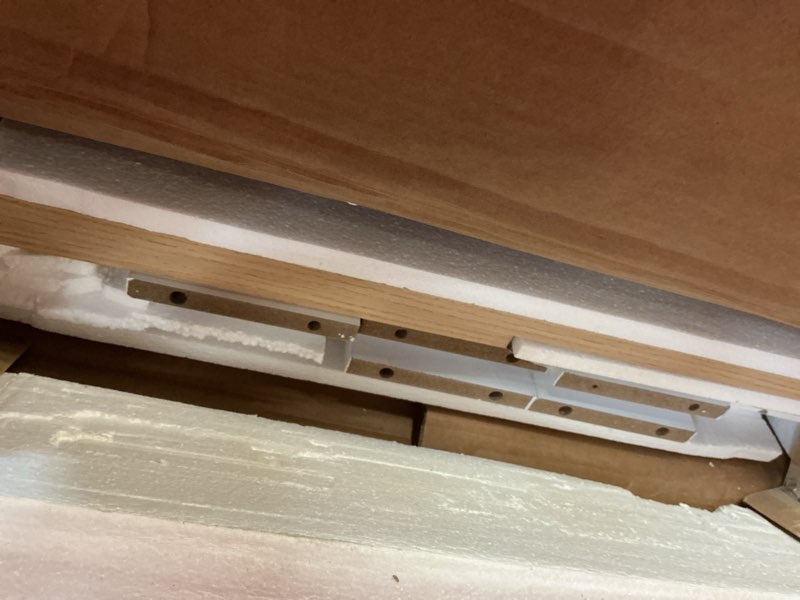 Condition photo showing New/Like New for GarveeHome Rolling Kitchen Island with Drop Leaf Countertop, Charging Station & Ample Storage - 47.2”