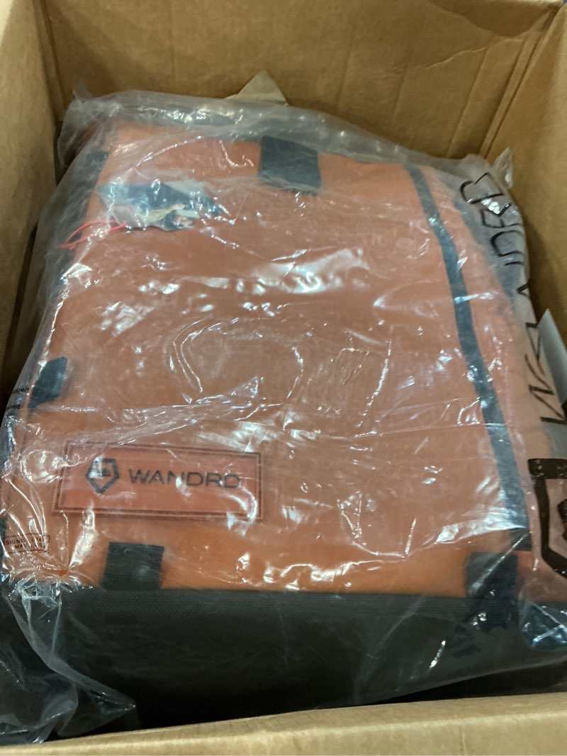 Condition photo showing Good Condition for wandrd prvke 31l photography bundle: weather-resistant travel & camera backpack with laptop sleeve, quick side access, clamshell opening – ideal photography & travel bag (sedona orange) prvke 31l photography bundle sedona orange