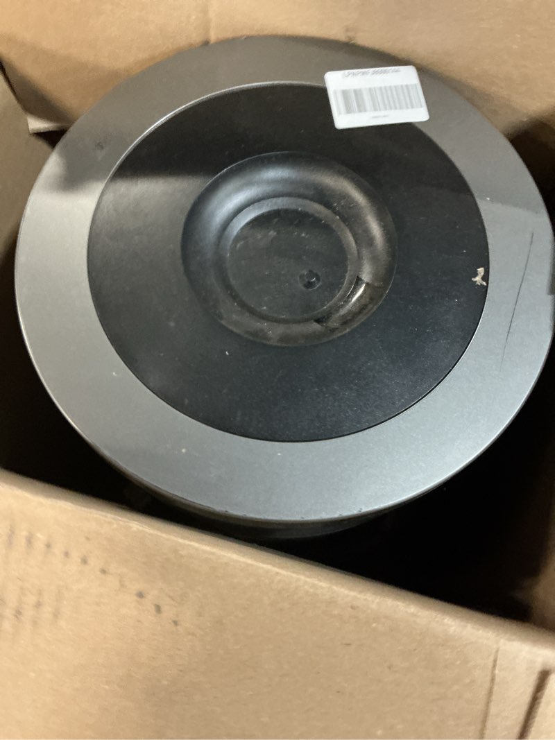 Condition photo showing As Is for DREO Tower Fan and Heater Combo, 29.2ft/s Standing Fans for Bedroom, 17 Levels, 6 Modes, 120° Oscillation, 42 Inch, 12H Timer, 25dB Quiet, with Remote, for Office, Large Room, Silver