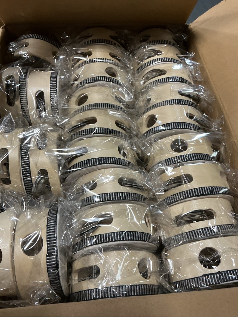 Condition photo showing New/Like New for 50 pcs 4 inch wedding tambourine bulk drum for adults hand held percussion gift wood metal jingles musical educational drum instrument for church wedding party favor