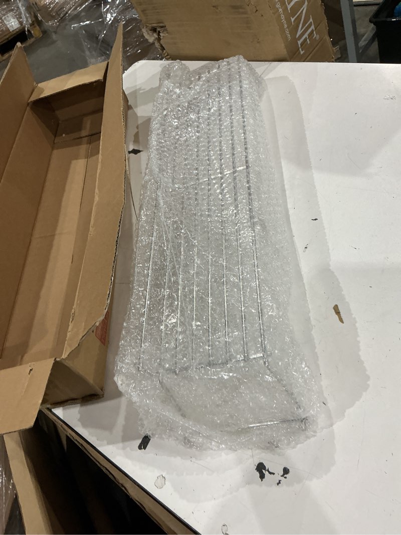 Condition photo showing Good Condition for qulimetal 304 stainless steel warming rack for weber genesis 300 series(2007-2016), genesis e310, e320, e330, s310, s320, s330, replacement for weber 65054, 81323, 62749 26.9 inch 304 stainless steel