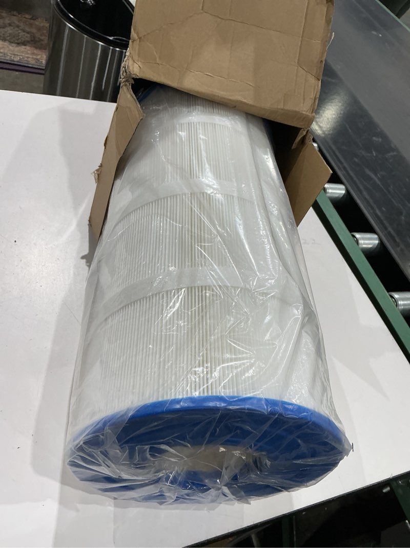 Condition photo showing Good Condition for pellucid pool filter compatible with hayward cx900re, c900, pleatco pa90, unicel c-8409, filbur fc-1292, sta-rite pxc95, easy to clean and reuse, advanced filtration system for longer life 1 pack