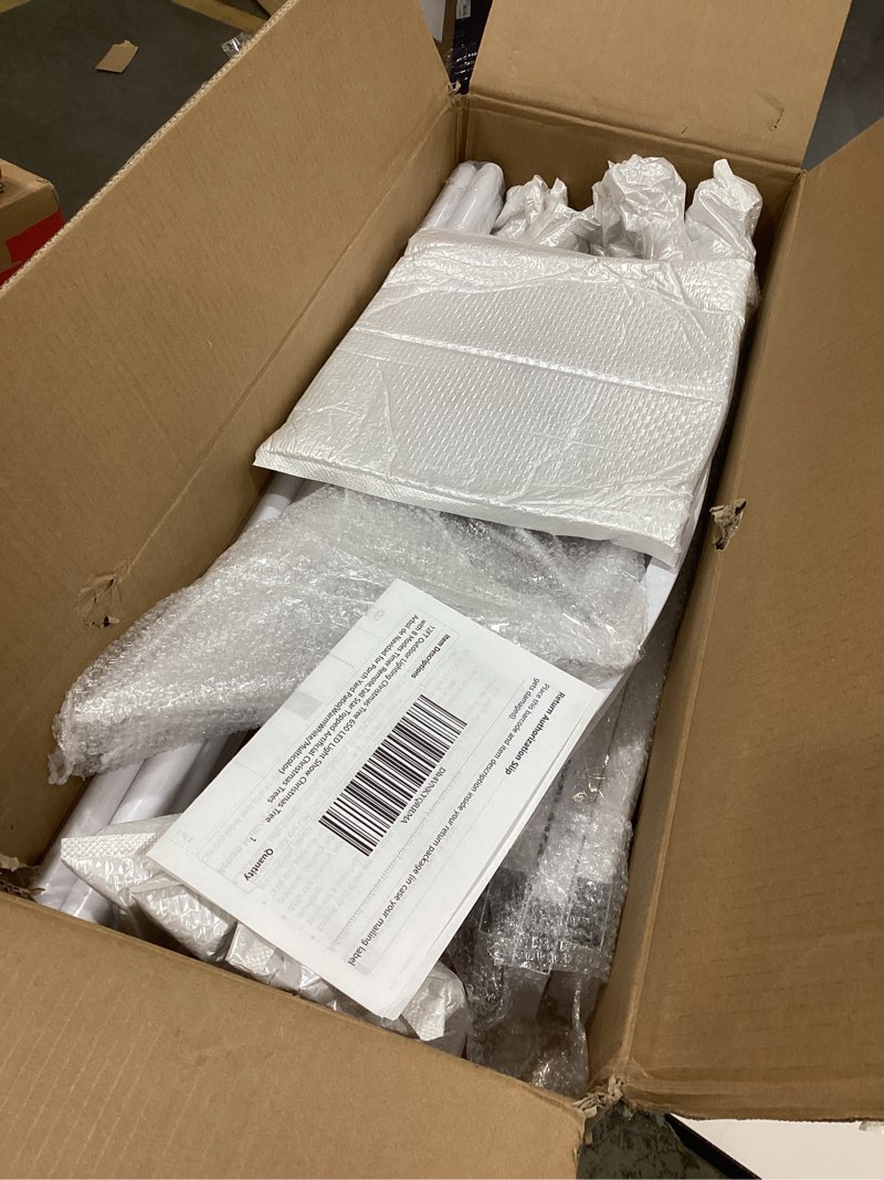 Condition photo showing As Is for 12FT Outdoor Lighting Christmas Tree 650 LED Light Show Christmas Tree with 8 Modes Timer Remote,Tall Star Topped Artificial Christmas Trees Arbol de Navidad for Porch Yard Patio(WarmWhite/Multicolor)