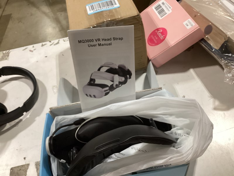 Condition photo showing Good Condition for similiar producthead strap for meta quest 3/3s/2 with 15000mah battery & charger dock- extended 8h and balanced, double adjustment dials, enhanced comfort vr headset strap head strap+2x7500mah battery+charger dock