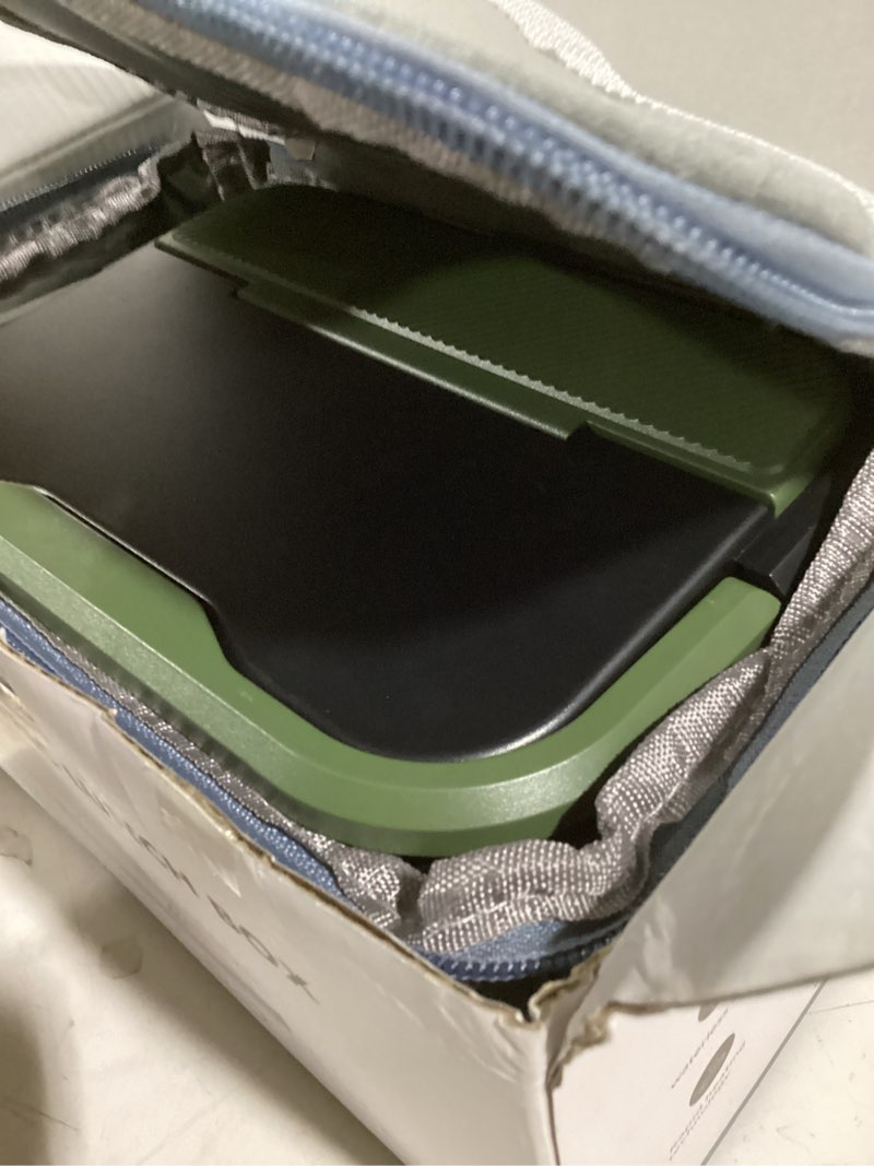 Condition photo showing Good Condition for cordless electric lunch box xl 6.3-cup, 60w fast heating portable food warmer with scheduled heating, removable divider, large capacity heated lunch box for work & outdoor