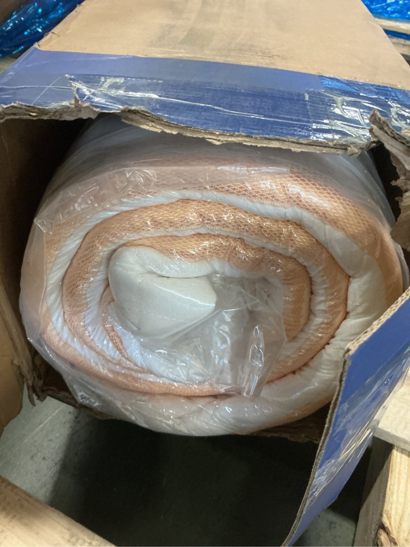 Condition photo showing New/Like New for Queen Mattress 12 inch, Hybrid Mattress in a Box with Memory Foam and Pocket Springs for Pressure Relief, Medium Firm Queen Size Mattress, Motion Isolation, CertiPUR-US. Queen 12 Inch