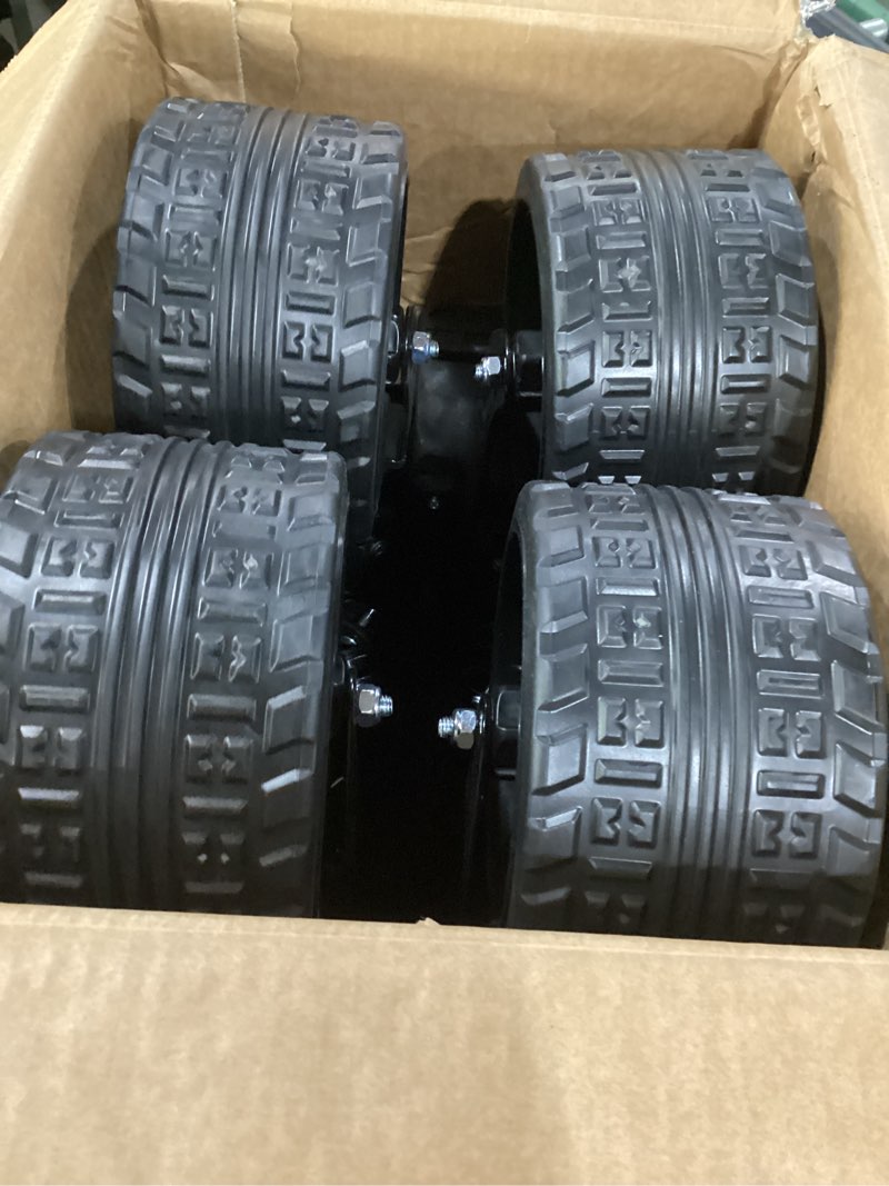 Condition photo showing New/Like New for 300L Extra Large Wagons Carts Foldable, 560LBS Heavy Duty Collapsible Beach Wagon 48" Long with Big All-Terrain Wheels, Utility Folding Cart for Camping, Grocery, Sports, Garden, Black