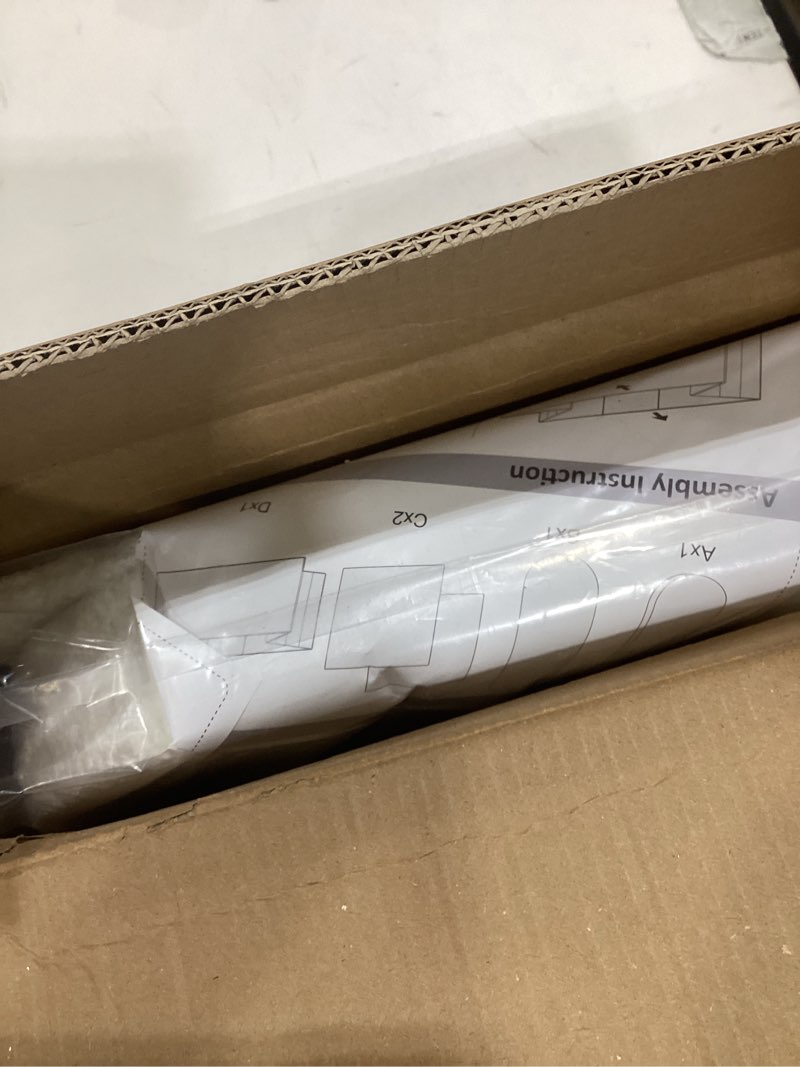 GLAXYFUR Oval Storage Ottoman Bench, Sherpa Foot Rest, 43 Inch Folding Chest for Living Room, Bedroo