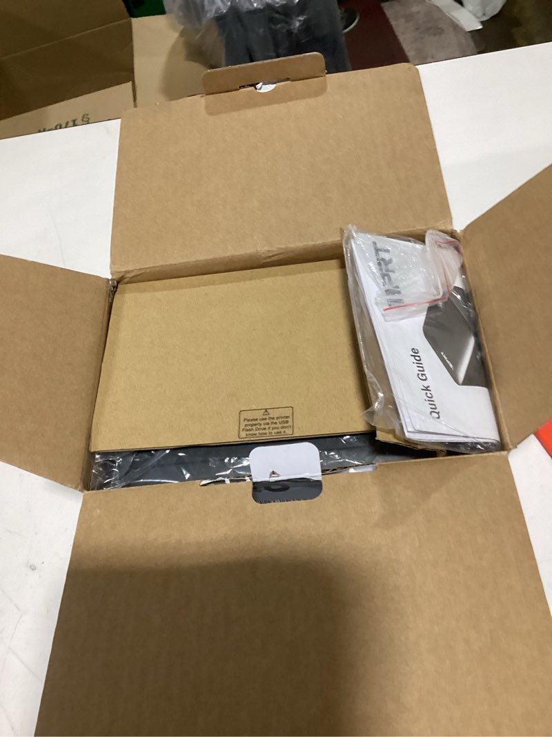 Condition photo showing As Is for idprt desktop label maker bluetooth thermal shipping label printer for parcel shipping, small businesses, offices, and home, sticker printer supports amazon, tiktok, etsy, shopify, usps, etc