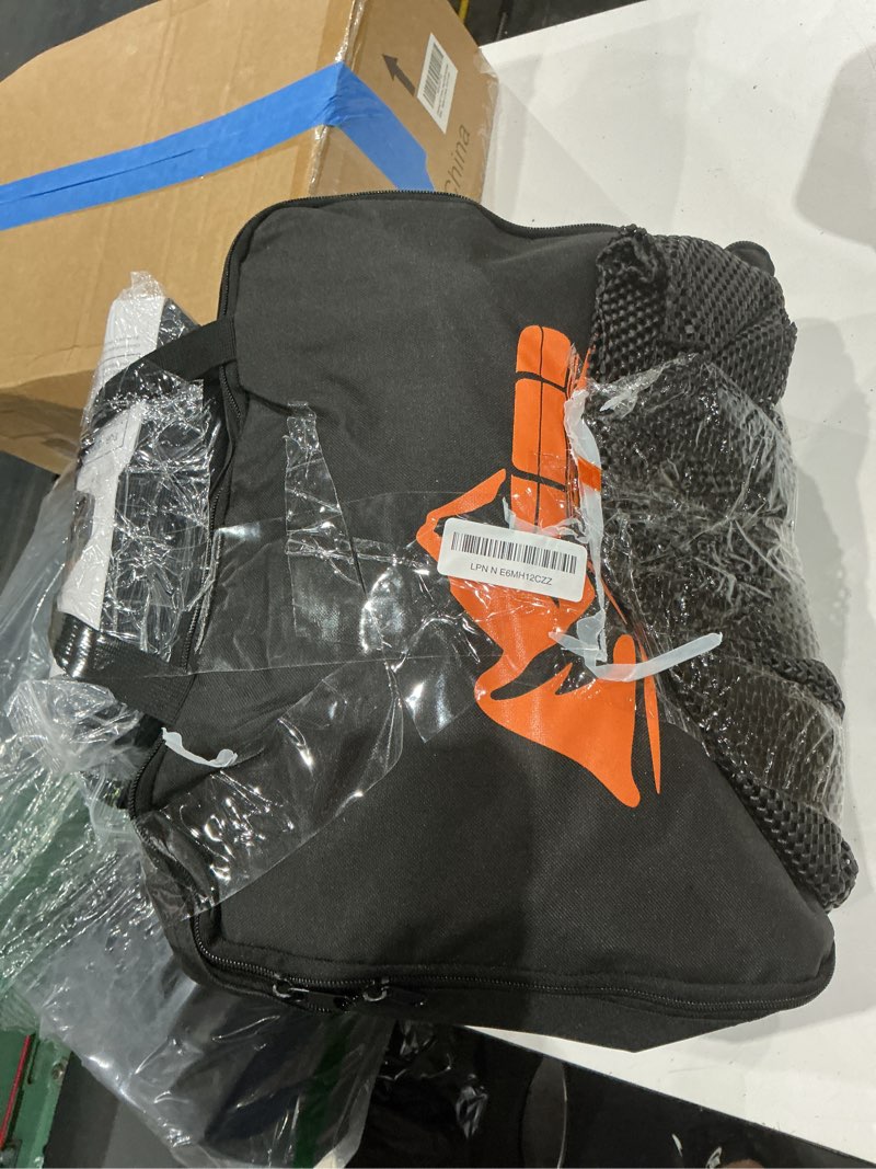 Condition photo showing Good Condition for car rooftop cargo carrier bag 15 cubic feet, 100% waterproof heavy duty car roof bag for all vehicle with/without racks - anti-slip mat, 4 door hooks, storage bags, 4pcs 3.8cm straps(orange) orange-15 cu ft