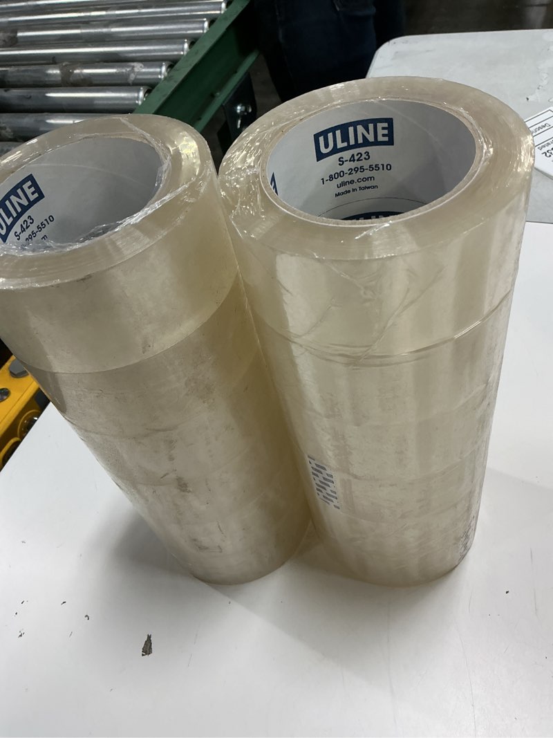 Condition photo showing Good Condition for (12) pack-packing tape 2" x 110yds uline s-423