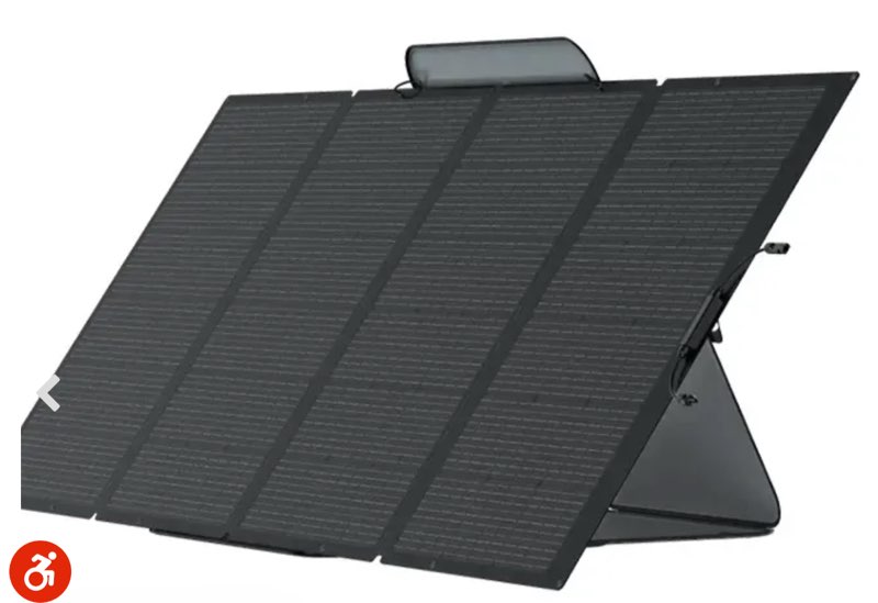 ecoflow 400w portable solar panel