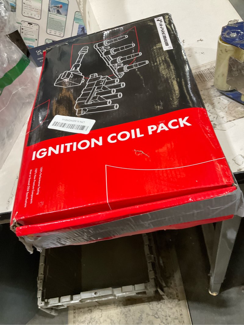 Condition photo showing Good Condition for a-premium set of 6 ignition coil packs compatible with nissan altima 2002-2006, murano 2005-2008, quest 2004-2009 3.5l, frontier 2005-2020 4.0l & infiniti i35 2002-2004, qx4 2001-2003 3.5l black