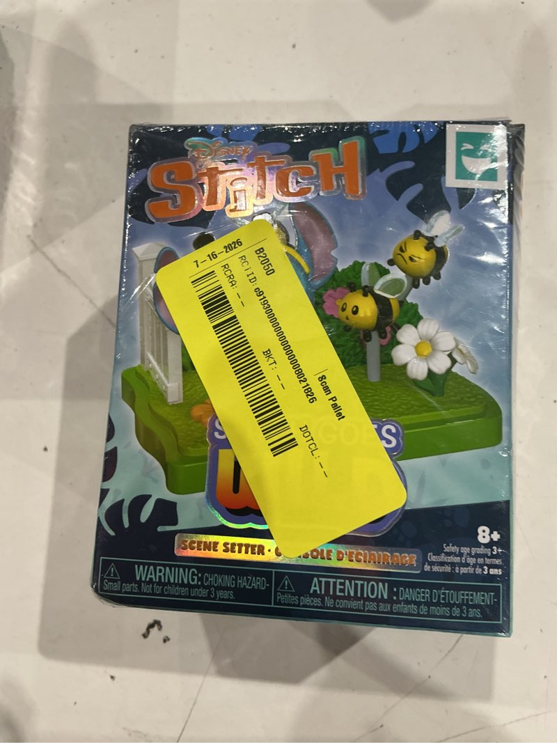 Condition photo showing Good Condition for happy haul disney stitch goes wild scene setters blind box collectible figure with scenic base & accessories, 3 in tall, short-run drop, ages 8+