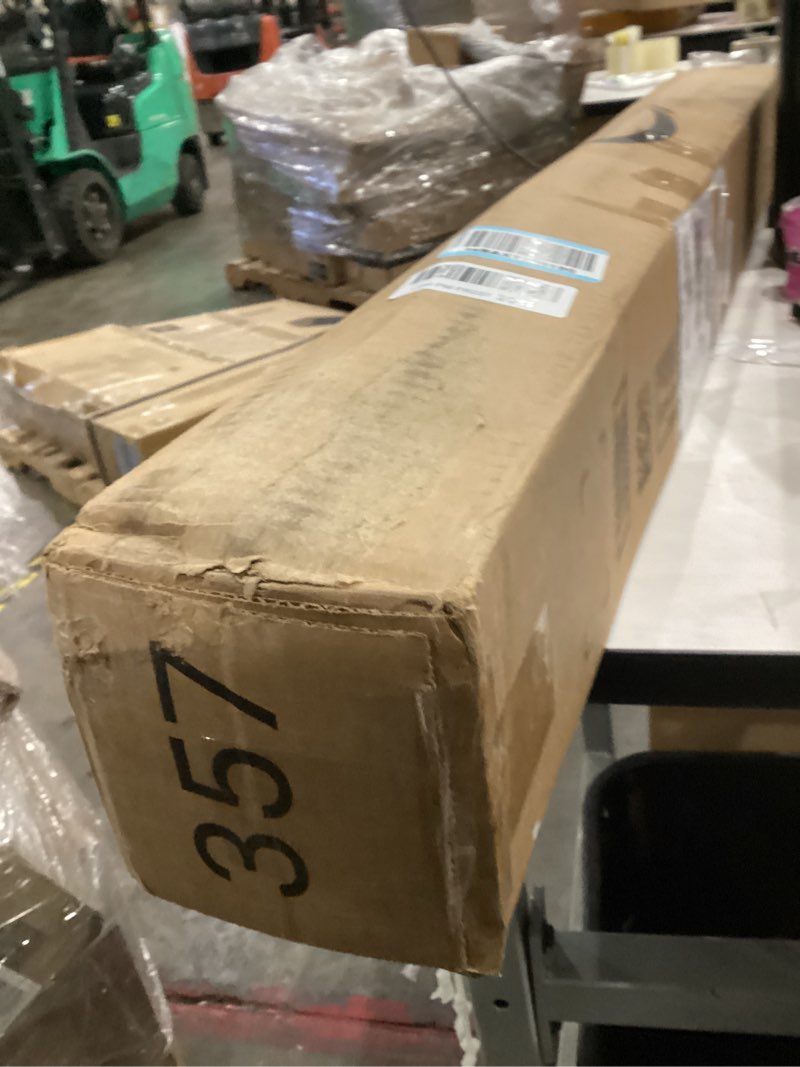 Condition photo showing New/Like New for Table Topper Protector Thick Clear Plastic Tablecloth Protective Desk Cover PVC Vinyl Dining Room Tabletop Protection Pad Easy Clean Polyester Wipeable Water Resistant Tablecloth 48 x 60 48x60 4x5ft 60" x 48" New Version Clear Color