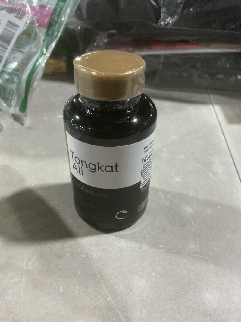 Condition photo showing New/Like New for carlyle tongkat ali | 180 quick release capsules | non-gmo and gluten free supplement