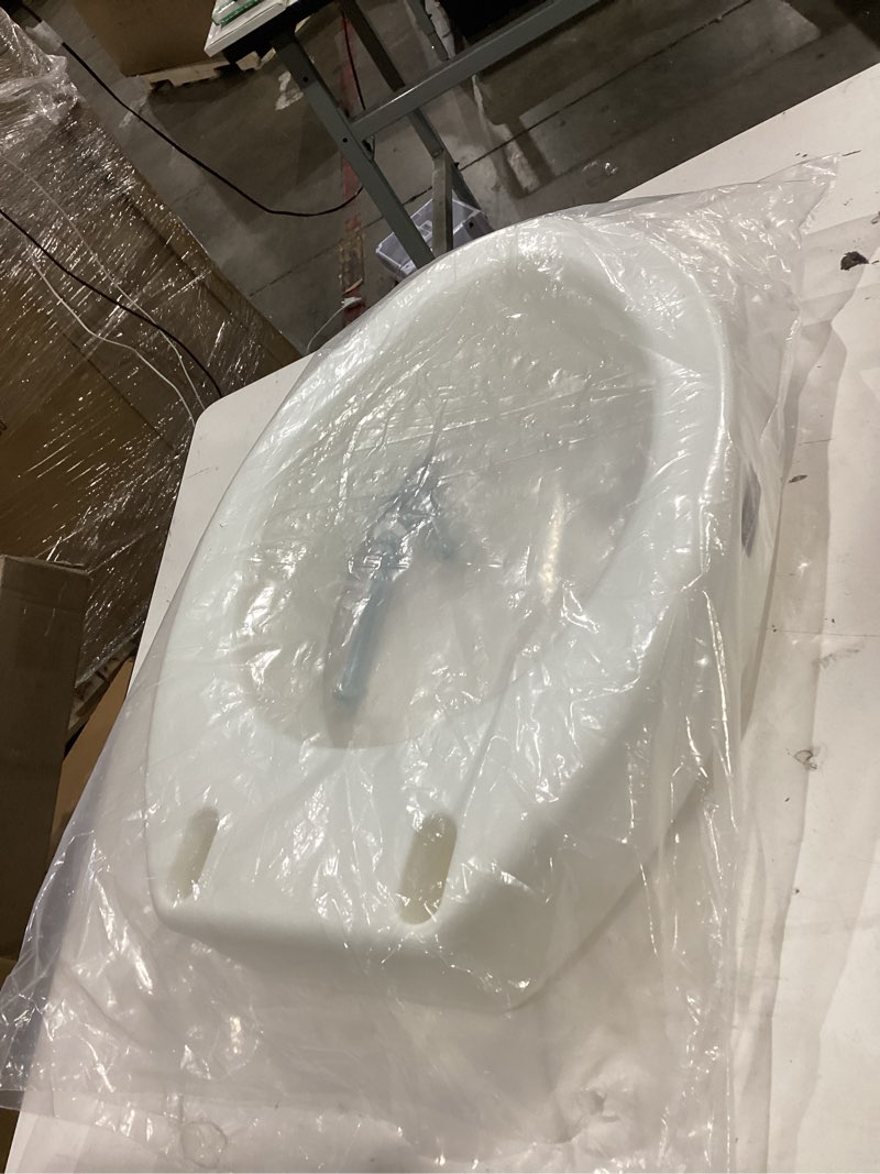 Condition photo showing Good Condition for dynarex elongated raised toilet seat without arms, portable ...