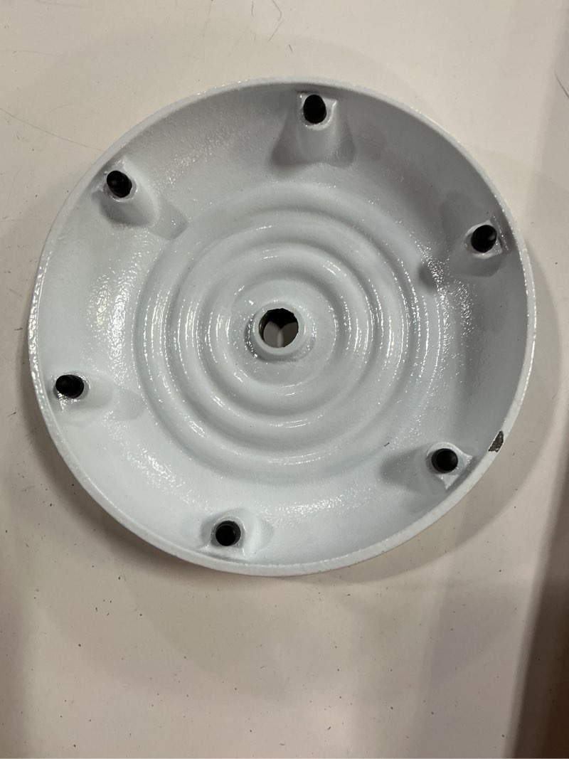 Condition photo showing Good Condition for on-stage ms7201w round base mic stand, white 