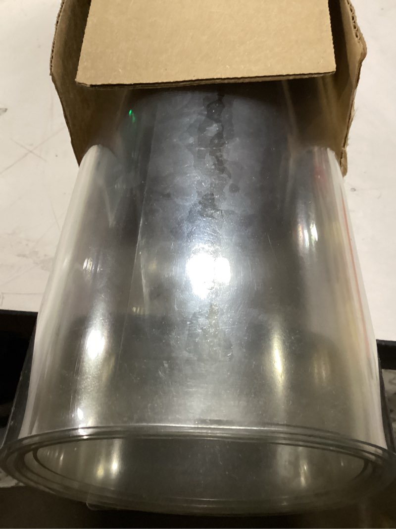 Condition photo showing Good Condition for LovePads Clear Table Cover Protector 42 x 78 Inch, 1.5mm Thick Plastic Table Cover, Table Protector for Dining Room Table, Waterproof Vinyl Tablecloth Table Pad Mat for Kitchen, Dresser, Writing Desk 42" x 78" (Rectangular) Clear 1.5mm