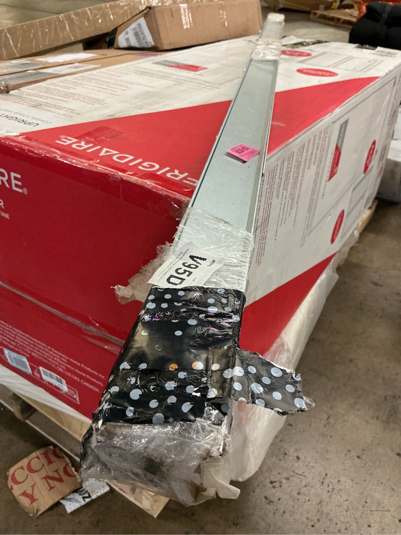 Condition photo showing As Is for 1 set 9ft garage door strut | 1.5mm 20 gauge steel | comes in 2 3ft & 1 4ft strut | garage door hurricane reinforcement 9 ft 1 set