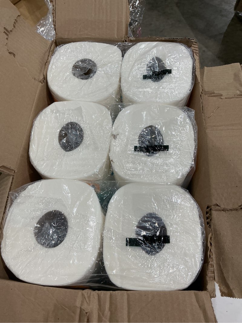 Condition photo showing New/Like New for angel soft toilet paper, 18 mega rolls = 72 regular rolls, soft and strong toilet tissue