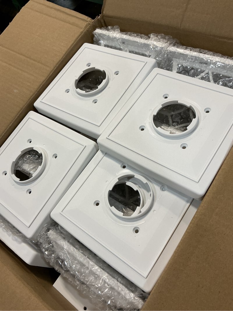 Condition photo showing Good Condition for aponuo solar post cap lights 8 pack with 1000mah battery - for 4x4 5x5 6x6 fences, larger size & longer lasting, 2-mode, ip64 waterproof, for deck patio yard (white) white 8 pack