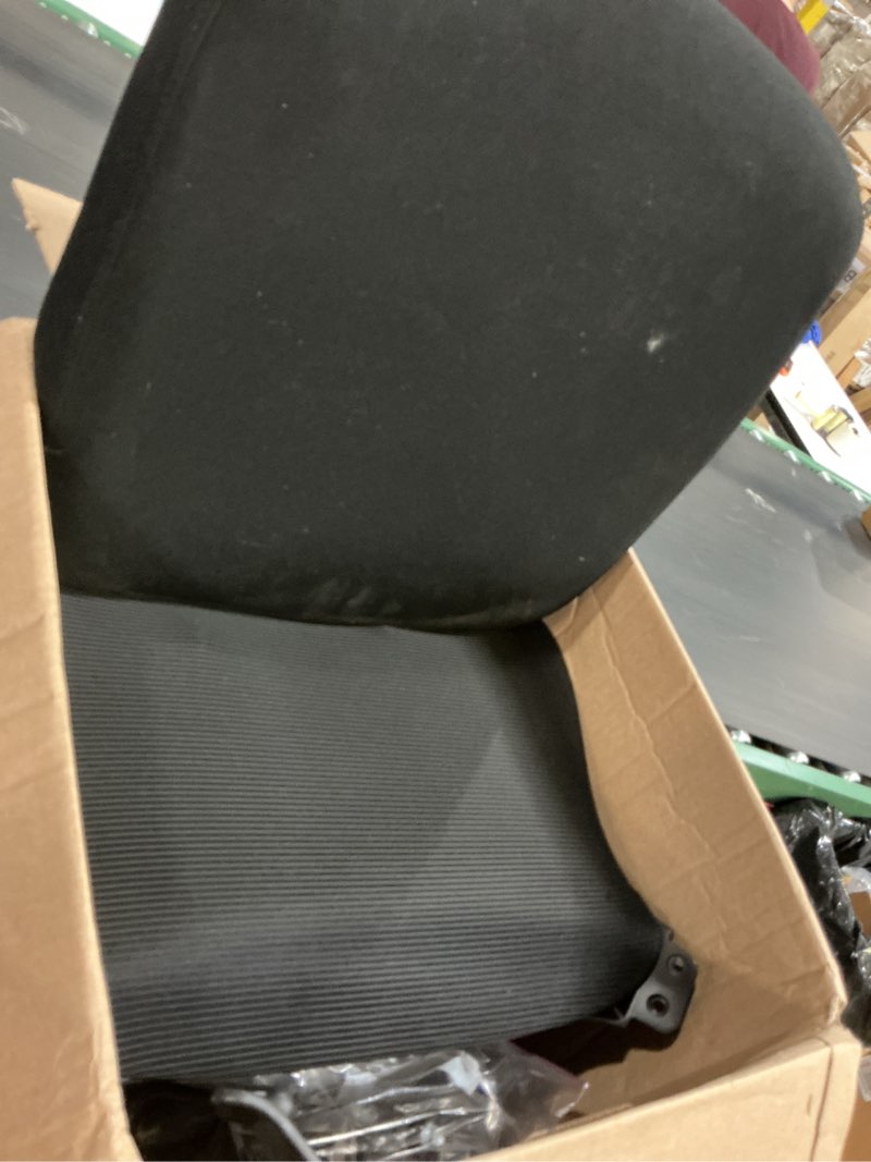 Condition photo showing As Is for Office Chair Ergonomic Desk Chair Comfy: 400LBS Mesh Computer Chair Ergonomic Gaming Chairs with Wheels Adjustable Lumbar Support and Flip up Armrest-Swivel Executive Chairs Long Hours(Full Black) Black Without Headrest